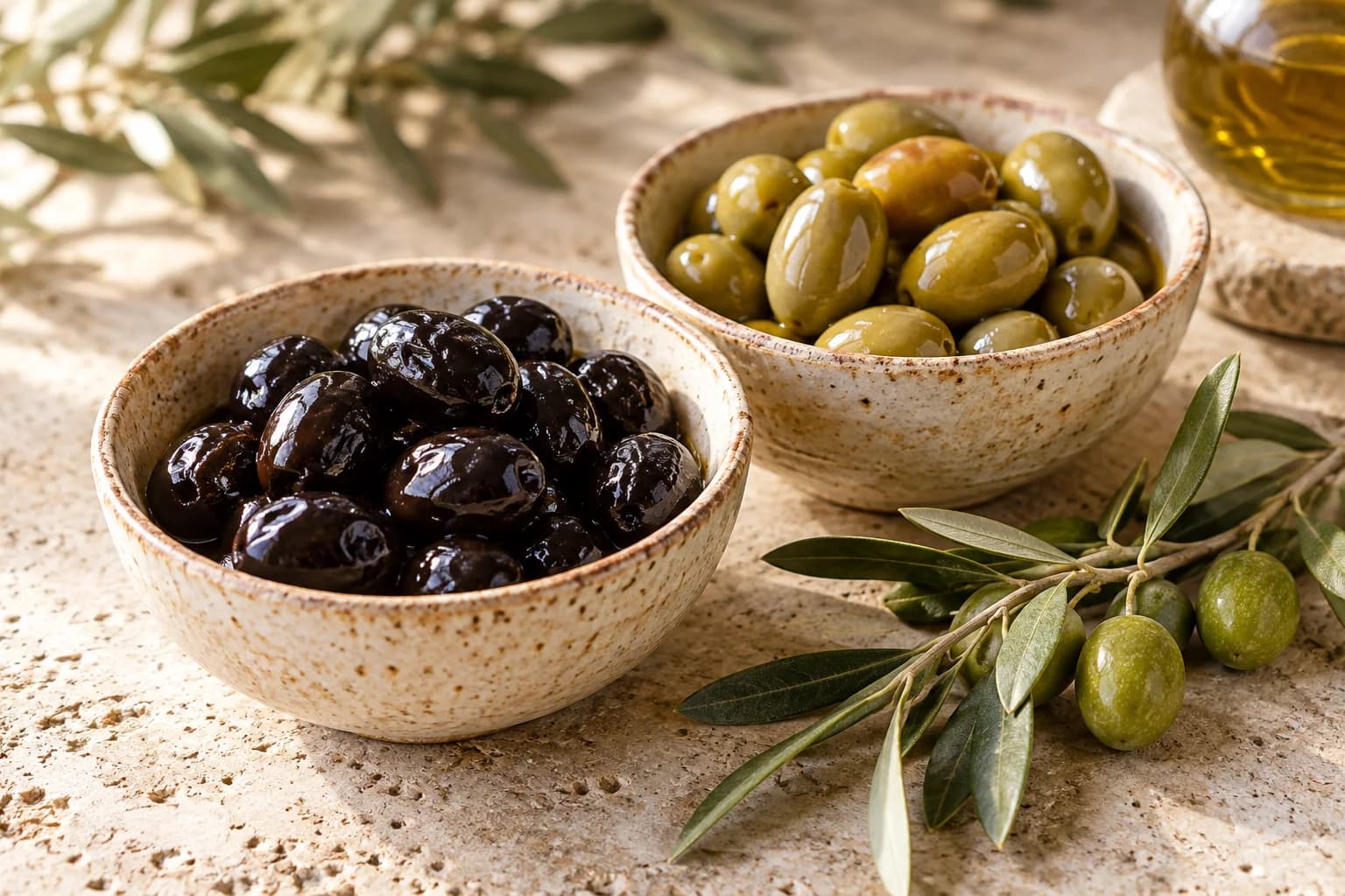 Özgün, temsili sofralık zeytin görseli.